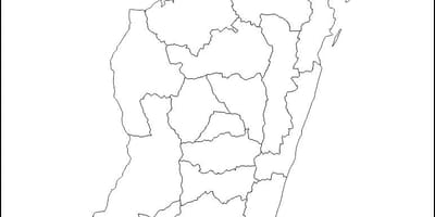 Մադագասկար քարտեզ էսքիզները